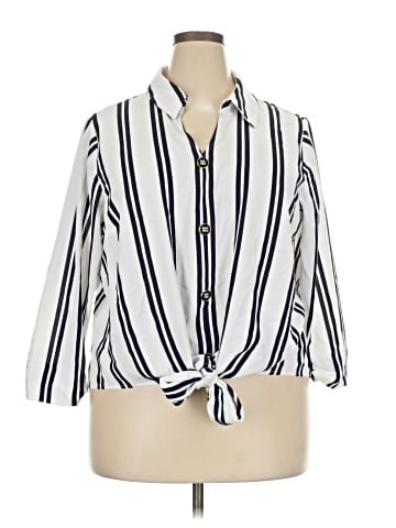 Olivia & Martin 3/4 Sleeve Blouse (view 1)
