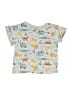 Wonder Nation Animal Print Green Short Sleeve T-Shirt Size 3-6 mo - photo 2