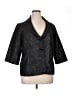 T. Milano 100% Polyester Black Blazer Size 16 - photo 1