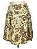 J. McLaughlin Paisley Green Casual Skirt Size 10 - photo 1