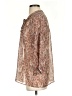 Bellatrix 100% Polyester Brown 3/4 Sleeve Blouse Size XS - photo 5