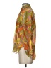 Zara Paisley Orange 3/4 Sleeve Blouse Size XS - photo 5