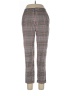By Anthropologie Plaid Brown Casual Pants Size 10 - photo 1