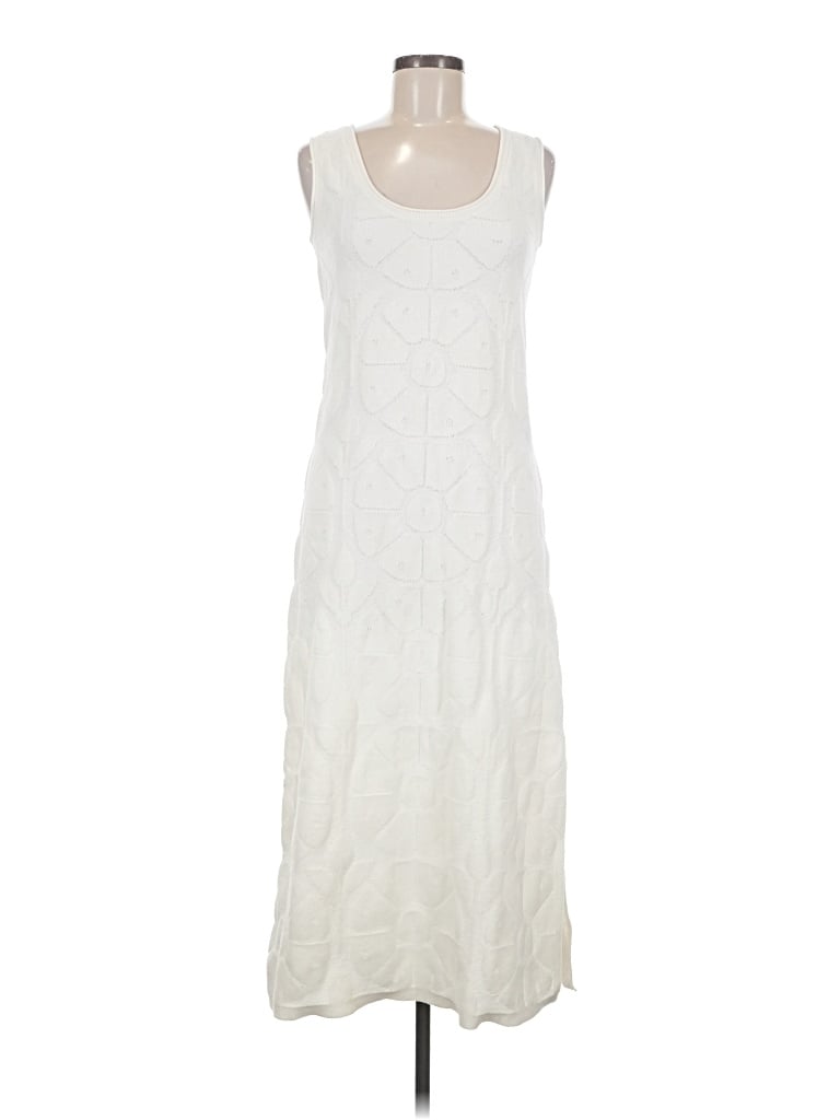 Pre-owned Roller Rabbit Casual Dress In Ivory
