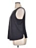 Nic + Zoe Gray Sleeveless Top Size XL - photo 5