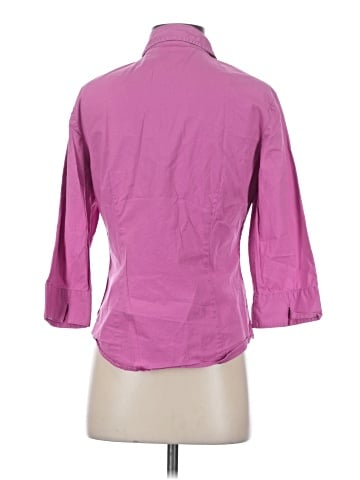 Chadwicks 3/4 Sleeve Button-Down Shirt (view 2)