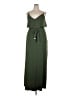MICHAEL Michael Kors Green Casual Dress Size XXL - photo 1