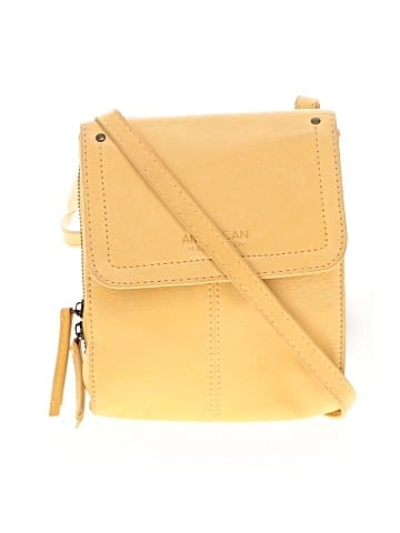 American Leather Co Leather Crossbody Bag (view 1)