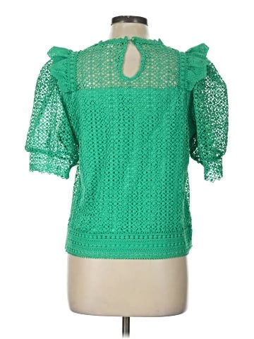 Ultra Pink Short Sleeve Blouse (view 2)