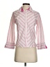 Rave Chevron-herringbone Pink 3/4 Sleeve Blouse Size XS (estimated) - photo 1