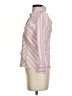 Rave Chevron-herringbone Pink 3/4 Sleeve Blouse Size XS (estimated) - photo 5