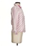 Rave Chevron-herringbone Pink 3/4 Sleeve Blouse Size XS (estimated) - photo 4