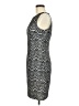 Jessica Simpson 100% Polyester Chevron-herringbone Gray Cocktail Dress Size 6 - photo 5