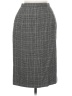 Pendleton Houndstooth Gray Formal Skirt Size 6 Petite - photo 1
