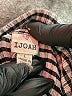 I. Joah Houndstooth Black Long Sleeve Blouse Size L - photo 7