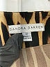 Sandra Darren Animal Print Brown Cocktail Dress Size 12 - photo 7