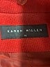 Karen Millen Red Wool Coat Size 14 - photo 6