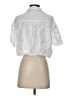 Zara White Short Sleeve Blouse Size S - photo 2