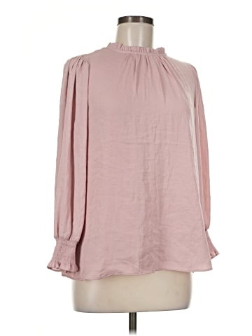 Maison d' Amelie Long Sleeve Blouse (view 1)