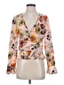 Topshop 100% Polyester Pink Long Sleeve Blouse Size 6 - photo 1