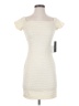 Lulus 100% Polyester Solid Ivory Cocktail Dress Size XS - photo 1