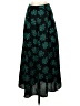 Bar III 100% Polyester Tropical Teal Formal Skirt Size 2 - photo 1
