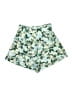 AMUR Floral Green Shorts Size 10 - photo 2