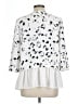 Cooper & Ella 100% Polyester White 3/4 Sleeve Blouse Size Lg (3) - photo 2