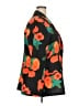 Shein Curve 100% Polyester Print Orange Blazer Size 18 Plus (3) - photo 4