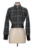 Poetry Clothing Plaid Black Jacket Size M - photo 1