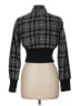 Poetry Clothing Plaid Black Jacket Size M - photo 2