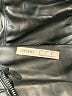 Oysho 100% Polyurethane Black Raincoat Size L - photo 6