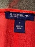 Bandolino Red 3/4 Sleeve Blouse Size M - photo 7
