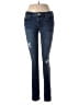 Express Jeans Hearts Blue Jeans Size 2 - photo 1