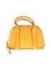 Coach 100% Leather Solid Yellow Orange Leather Satchel One size - photo 1