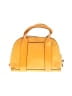 Coach 100% Leather Solid Yellow Orange Leather Satchel One size - photo 3
