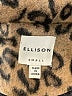 Ellison 100% Polyester Animal Print Brown Coat Size S - photo 6