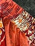 Unbranded 100% Polyester Paisley Orange Casual Skirt Size S - photo 4