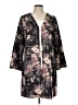 Solitaire 100% Polyester Black Cardigan Size L - photo 1