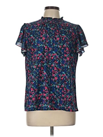 SimpleFun Short Sleeve Blouse (view 1)