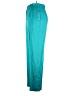 Carlisle 100% Silk Color Block Teal Silk Pants Size 14 - photo 5