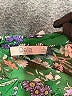 dalia 100% Polyester Green 3/4 Sleeve Blouse Size S - photo 7