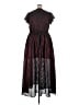 ModCloth 100% Polyester Burgundy Cocktail Dress Size 2X - photo 2