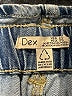 Dex Blue Denim Shorts Size 25 waist - photo 3