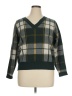 Tahari Plaid Green Pullover Sweater Size XL - photo 1