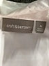 Croft & Barrow 100% Polyester Ivory Long Sleeve Blouse Size M - photo 7