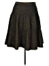 Grace Elements Chevron-herringbone Gold Casual Skirt Size L - photo 1