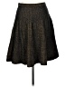 Grace Elements Chevron-herringbone Gold Casual Skirt Size L - photo 2