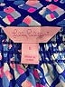 Lilly Pulitzer 100% Silk Blue Long Sleeve Silk Top Size S - photo 7