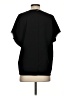 DKNY Solid Black Short Sleeve Blouse Size S - photo 2